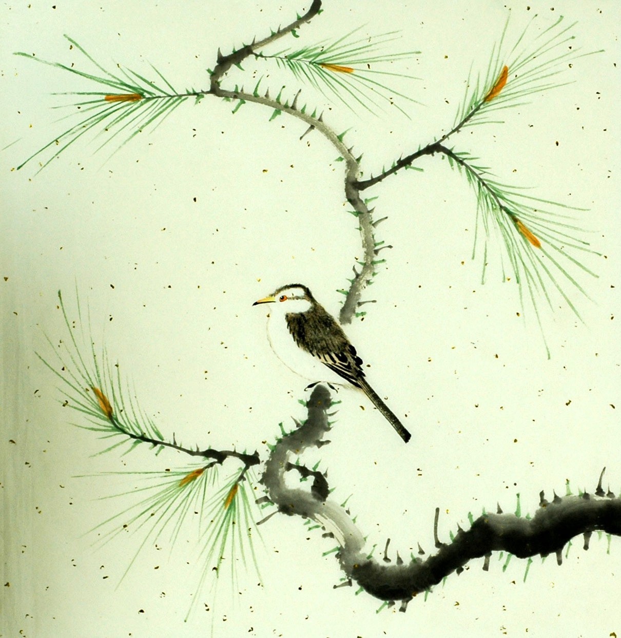 Chinese Flowers&Trees Painting - CNAG007469