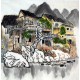 Chinese Landscape Painting - CNAG007477