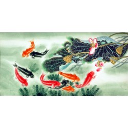 Chinese Fish Painting - CNAG007486