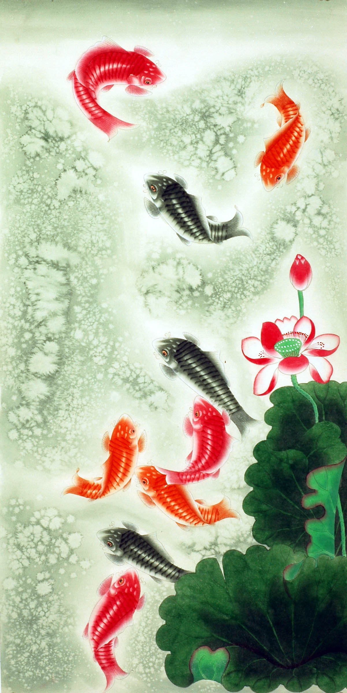 Chinese Fish Painting - CNAG007489