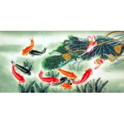 Chinese Fish Painting - CNAG007490