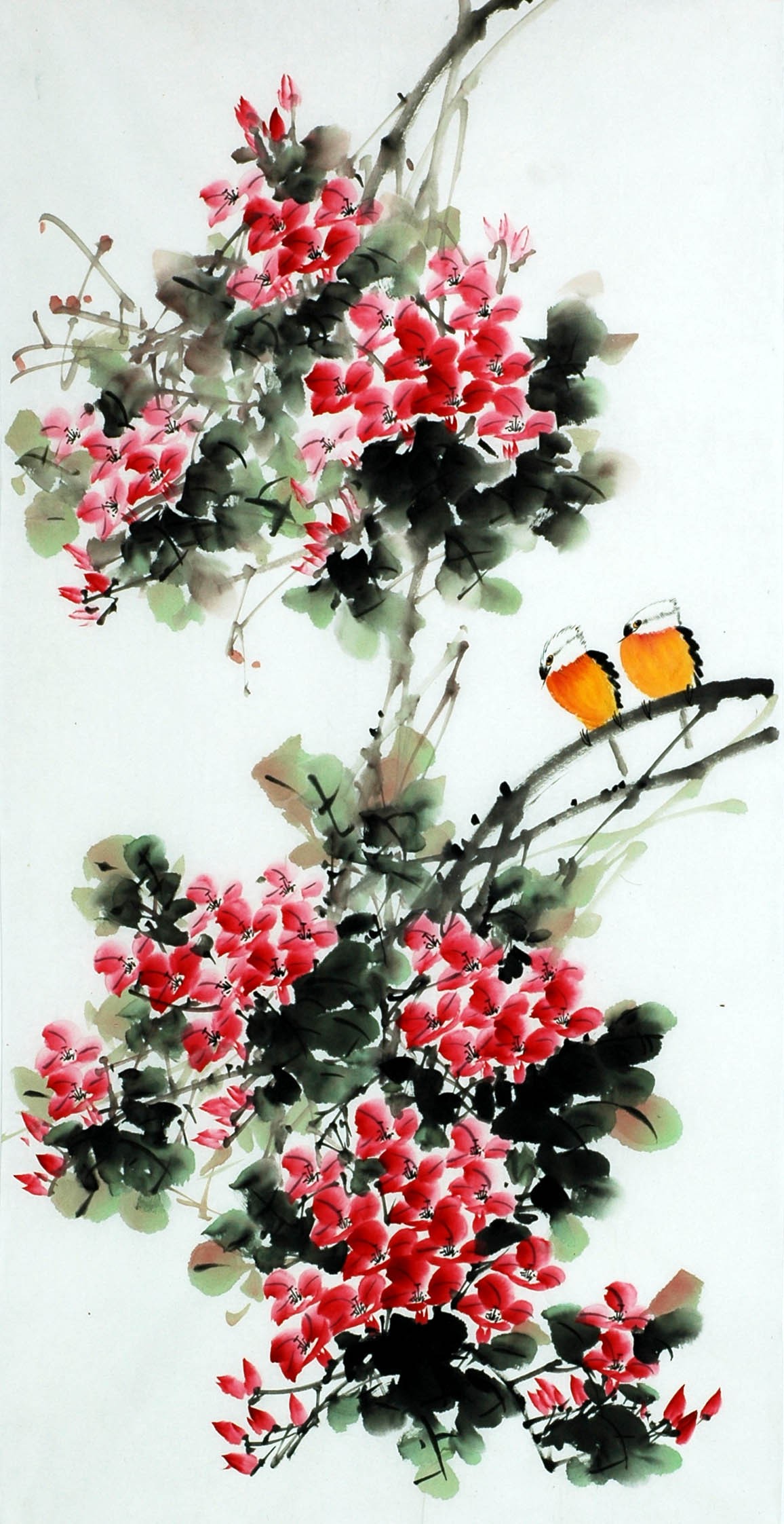 Chinese Flowers&Trees Painting - CNAG007496