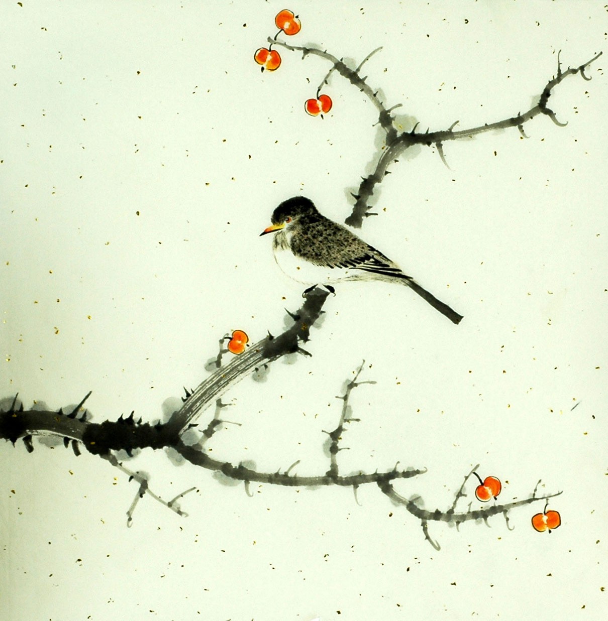 Chinese Flowers&Trees Painting - CNAG007502