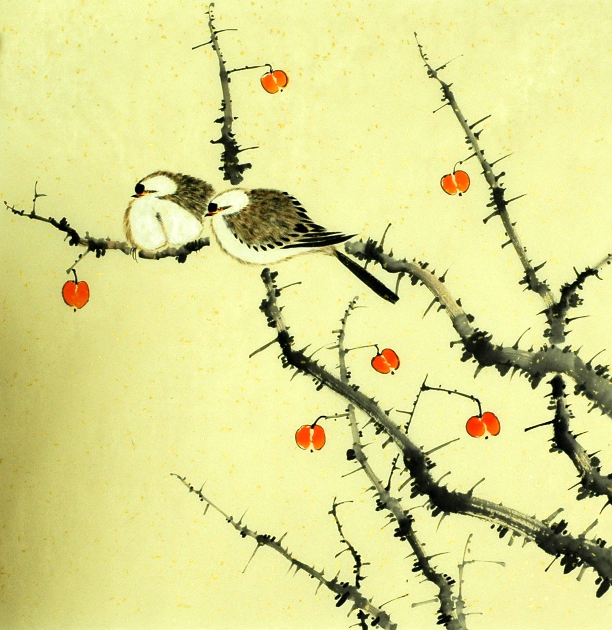 Chinese Flowers&Trees Painting - CNAG007509