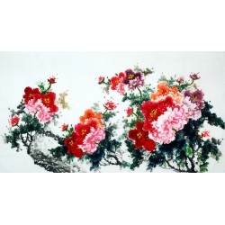 Chinese Peony Painting - CNAG007515