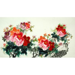 Chinese Peony Painting - CNAG007516