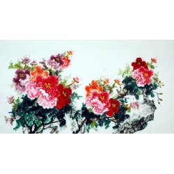 Chinese Peony Painting - CNAG007519