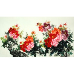 Chinese Peony Painting - CNAG007520