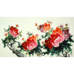 Chinese Peony Painting - CNAG007521