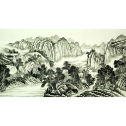 Chinese Landscape Painting - CNAG007523