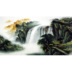 Chinese Landscape Painting - CNAG007524