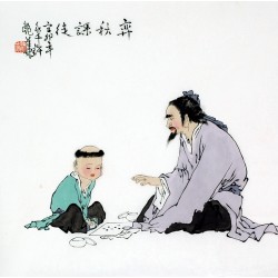 Chinese Figure Painting - CNAG007534