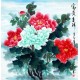 Chinese Peony Painting - CNAG007545