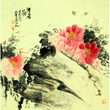 Chinese Flowers&Trees Painting - CNAG007555