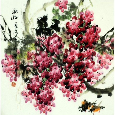 Chinese Flowers&Trees Painting - CNAG007556