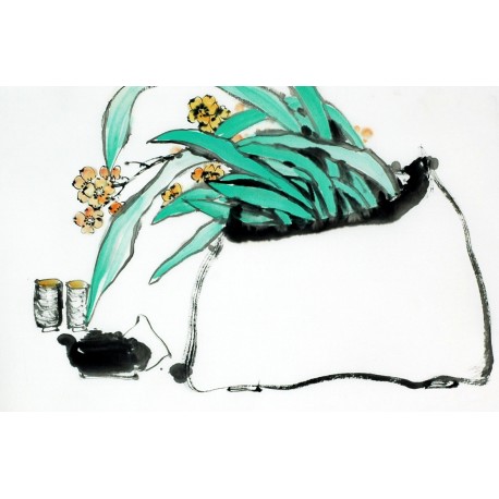 Chinese Flowers&Trees Painting - CNAG007559
