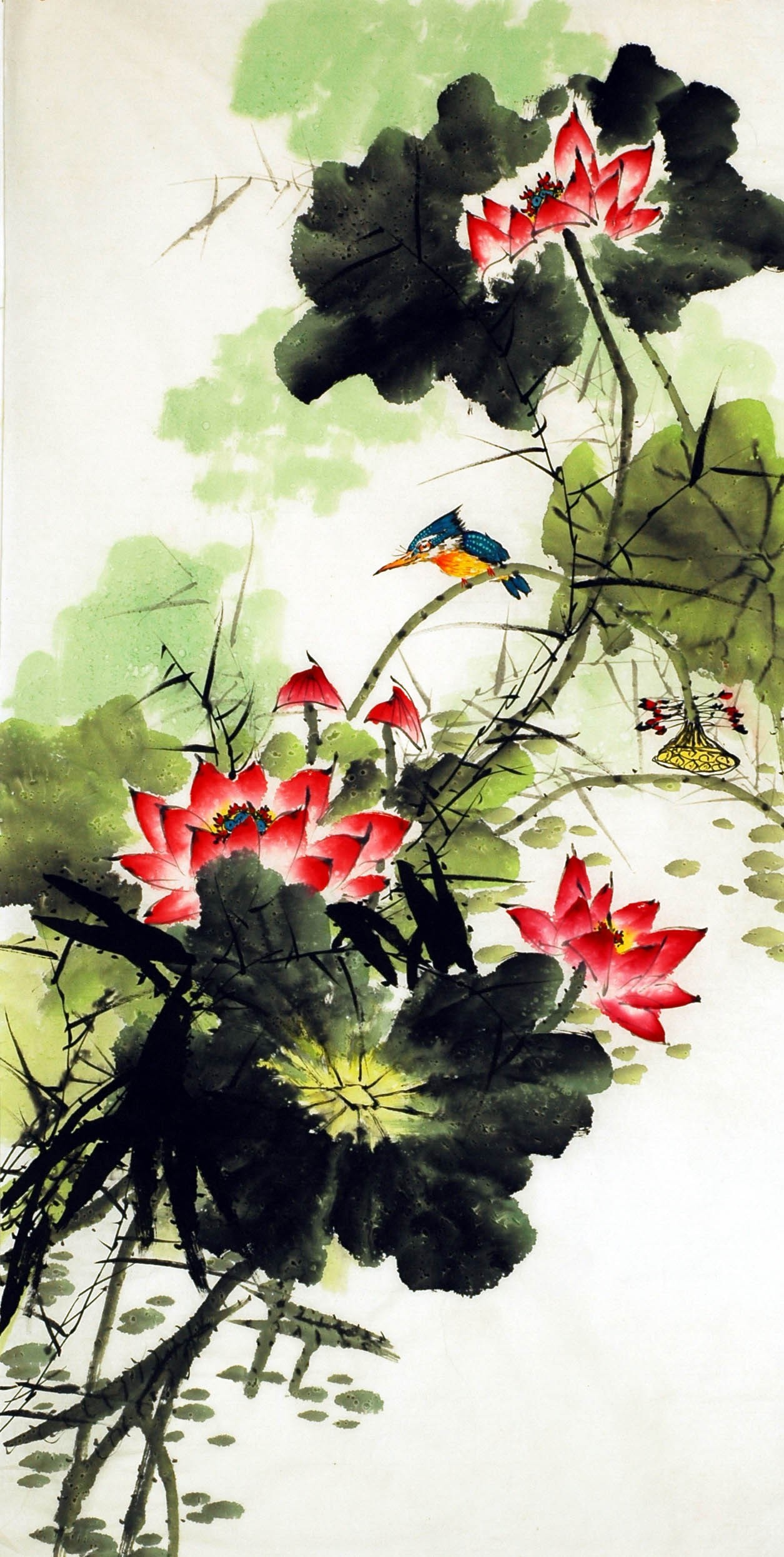 Chinese Flowers&Trees Painting - CNAG007562
