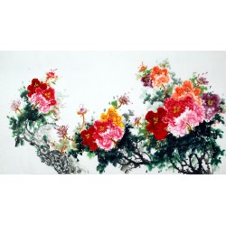 Chinese Peony Painting - CNAG007569