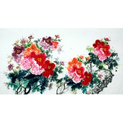 Chinese Peony Painting - CNAG007571