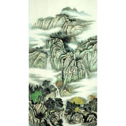 Chinese Landscape Painting - CNAG007574