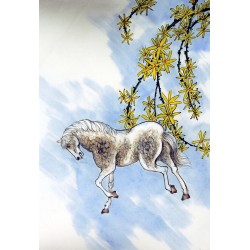 Chinese Horse Painting - CNAG007580