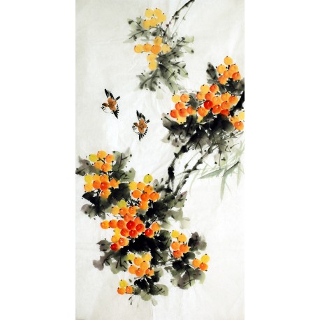 Chinese Flowers&Trees Painting - CNAG007583