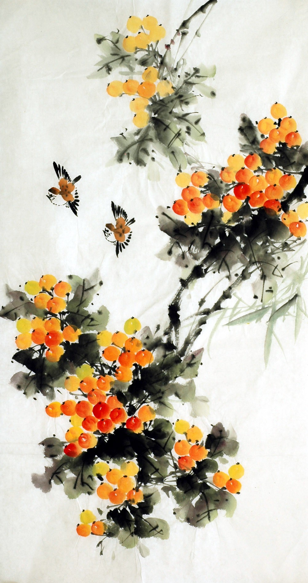 Chinese Flowers&Trees Painting - CNAG007583