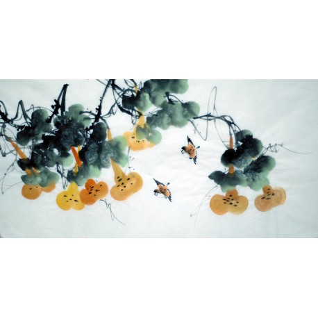 Chinese Flowers&Trees Painting - CNAG007592