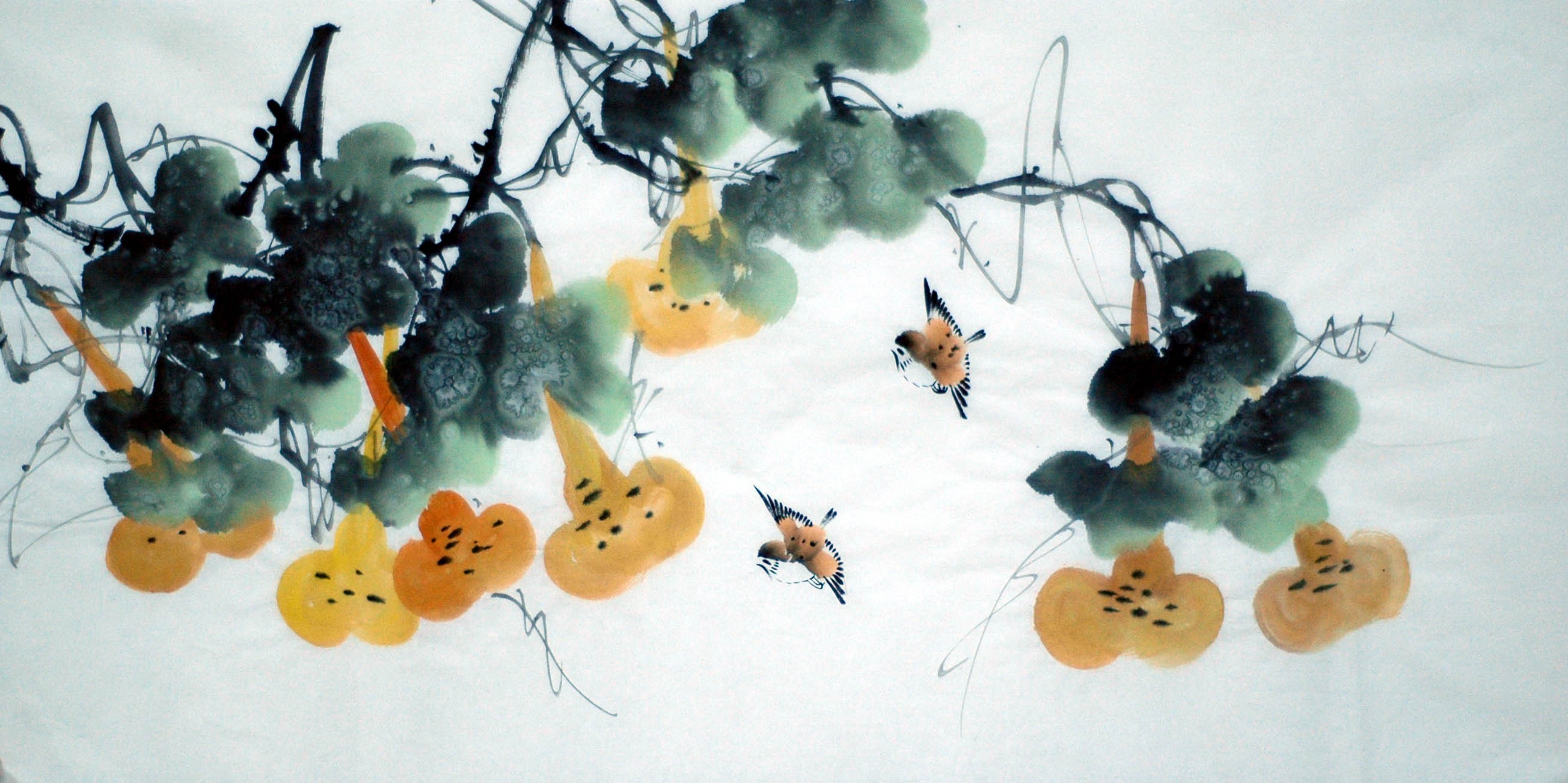 Chinese Flowers&Trees Painting - CNAG007592