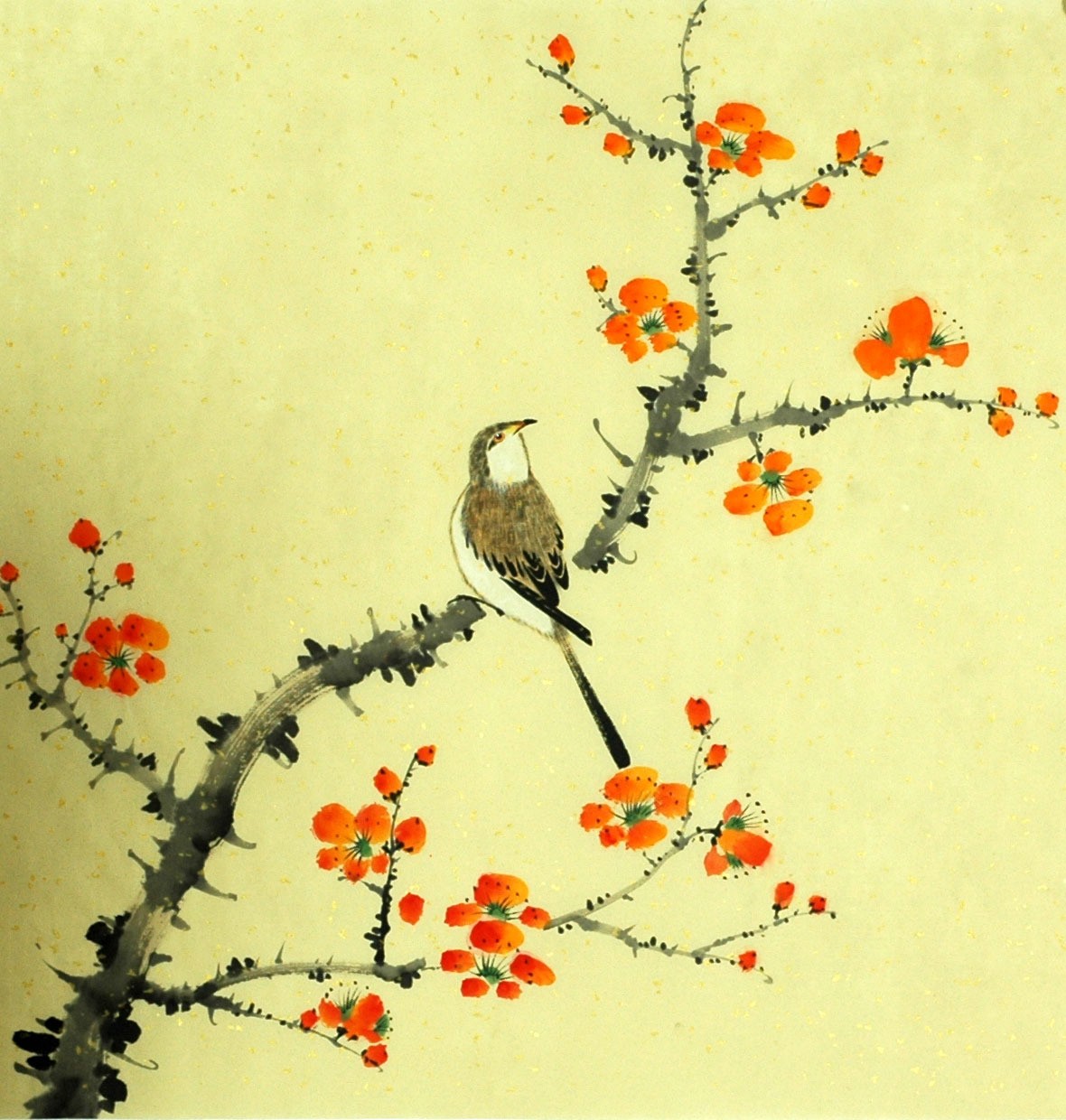 Chinese Flowers&Trees Painting - CNAG007595