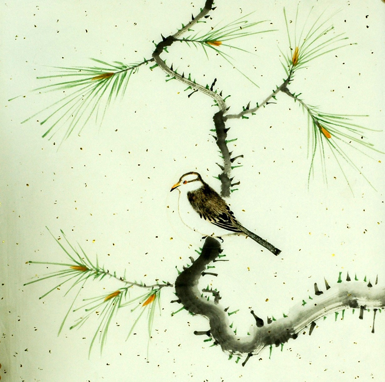 Chinese Flowers&Trees Painting - CNAG007605