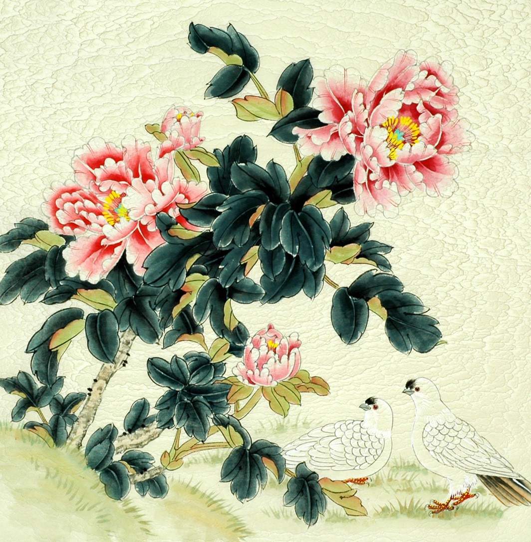 Chinese Flowers&Trees Painting - CNAG007614