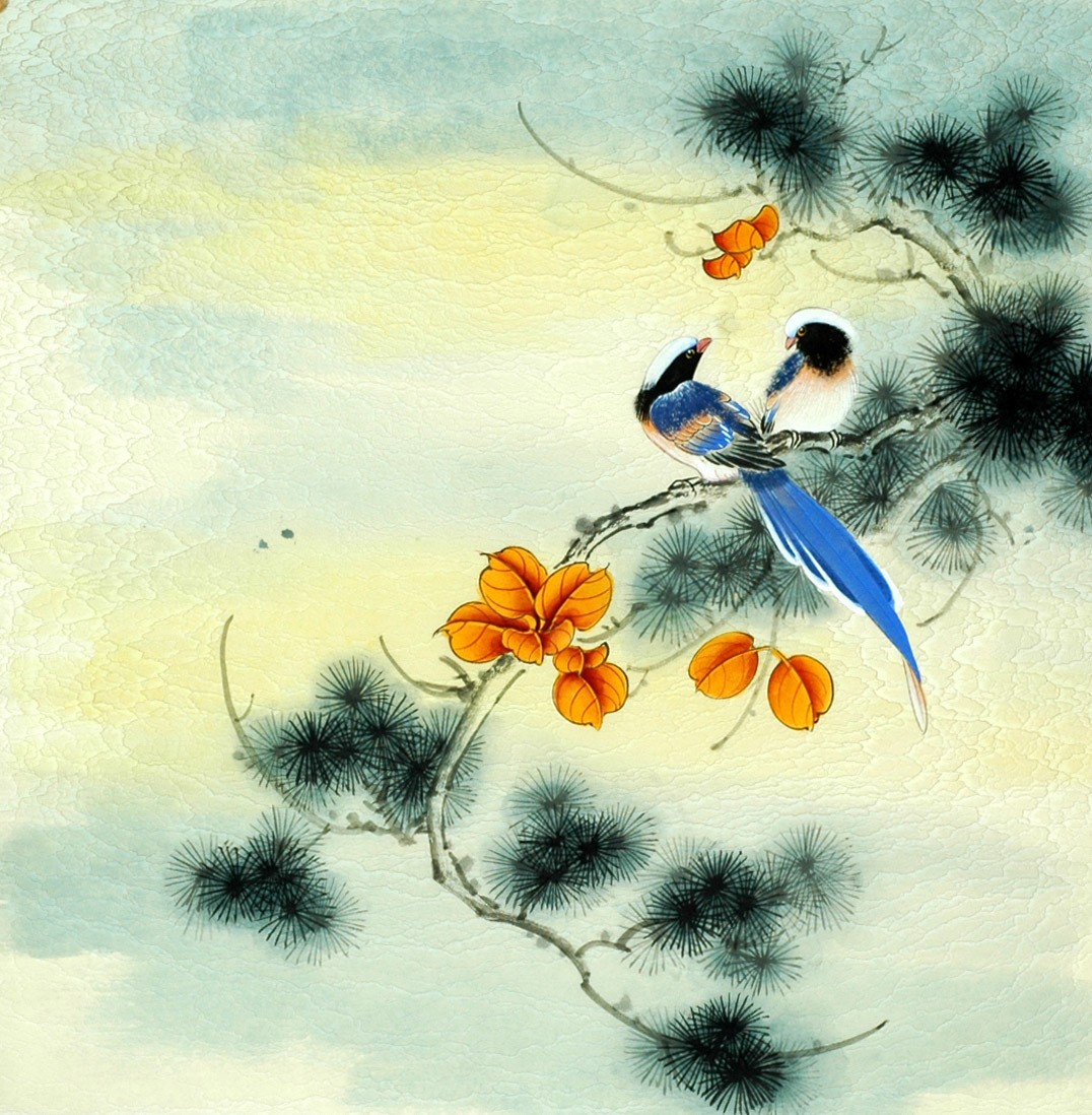 Chinese Flowers&Trees Painting - CNAG007615