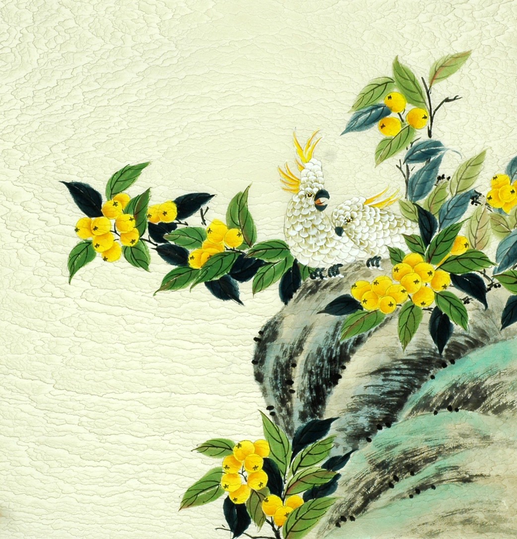Chinese Flowers&Trees Painting - CNAG007616