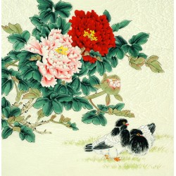 Chinese Flowers&Trees Painting - CNAG007619
