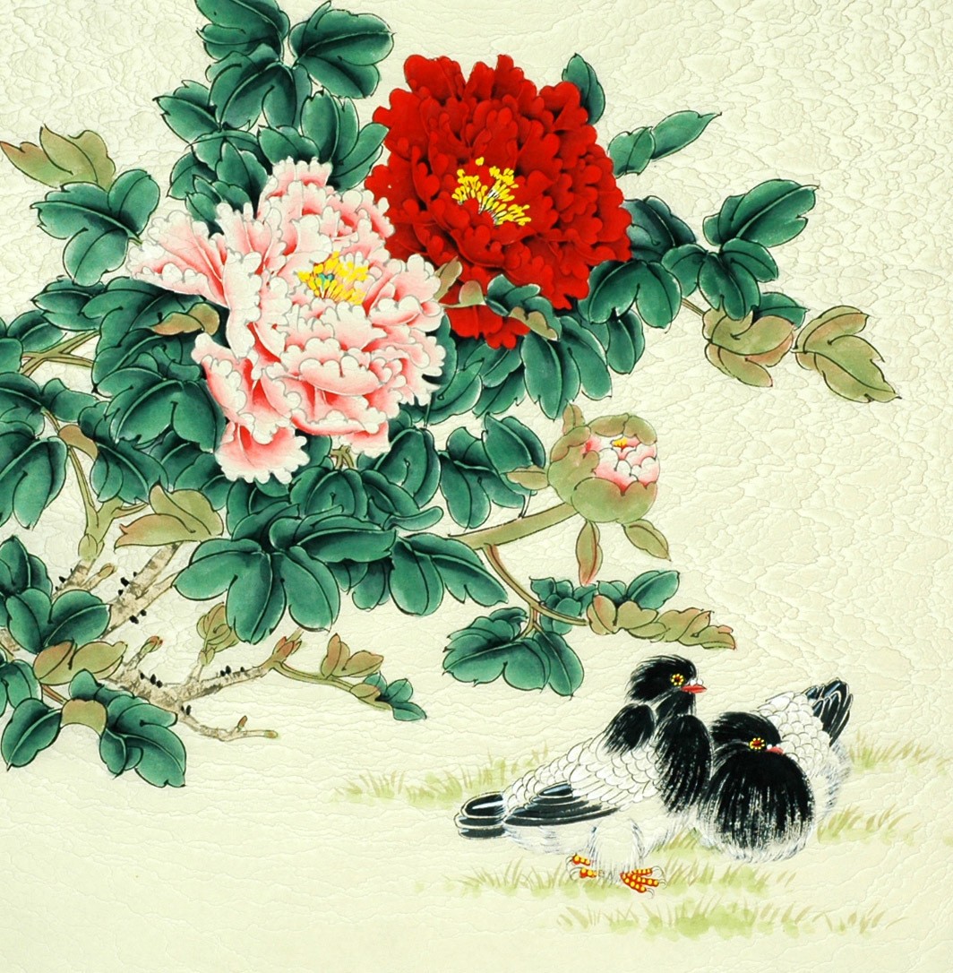 Chinese Flowers&Trees Painting - CNAG007619
