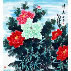 Chinese Peony Painting - CNAG007630