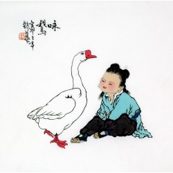 Chinese Figure Painting - CNAG007641