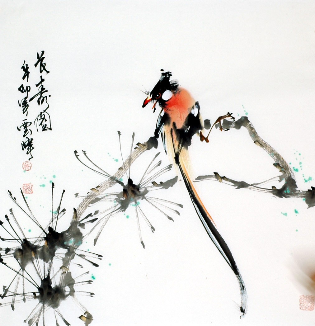 Chinese Flowers&Trees Painting - CNAG007646