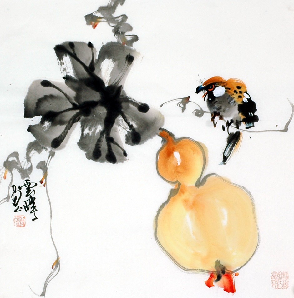 Chinese Flowers&Trees Painting - CNAG007654
