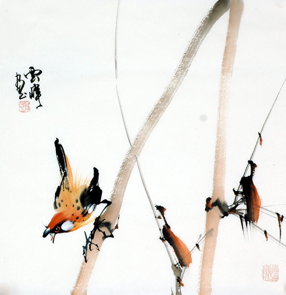 Chinese Flowers&Trees Painting - CNAG007655