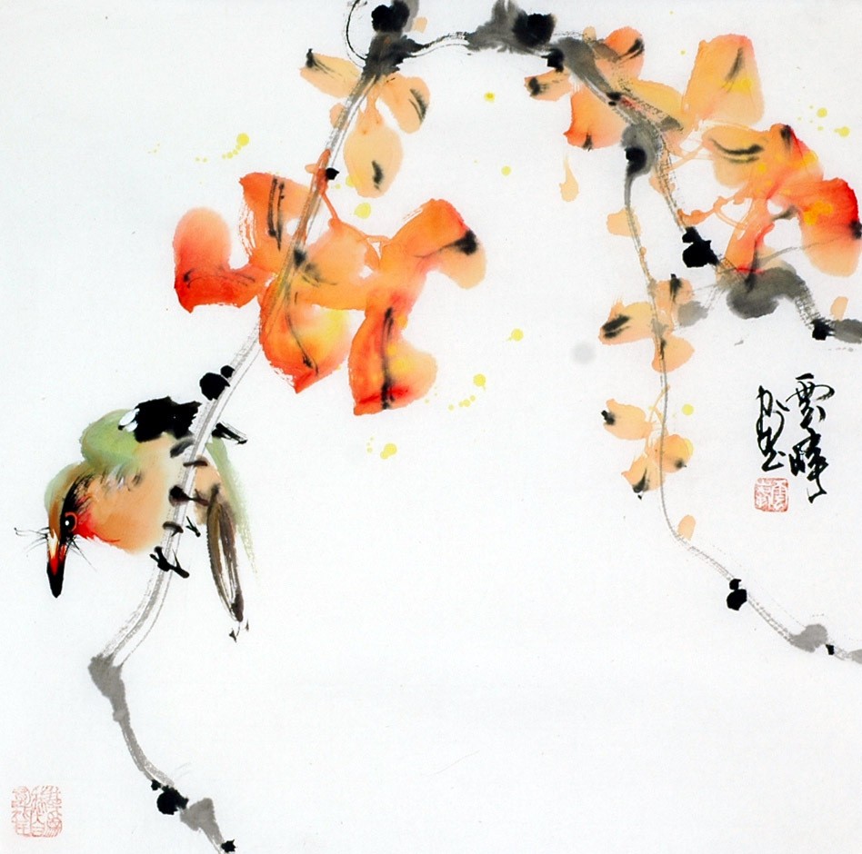 Chinese Flowers&Trees Painting - CNAG007661