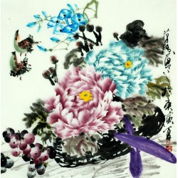 Chinese Flowers&Trees Painting - CNAG007678