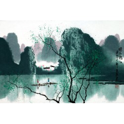 Chinese Aquarene Painting - CNAG007680