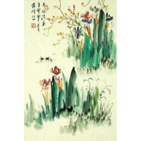 Chinese Flowers&Trees Painting - CNAG007681