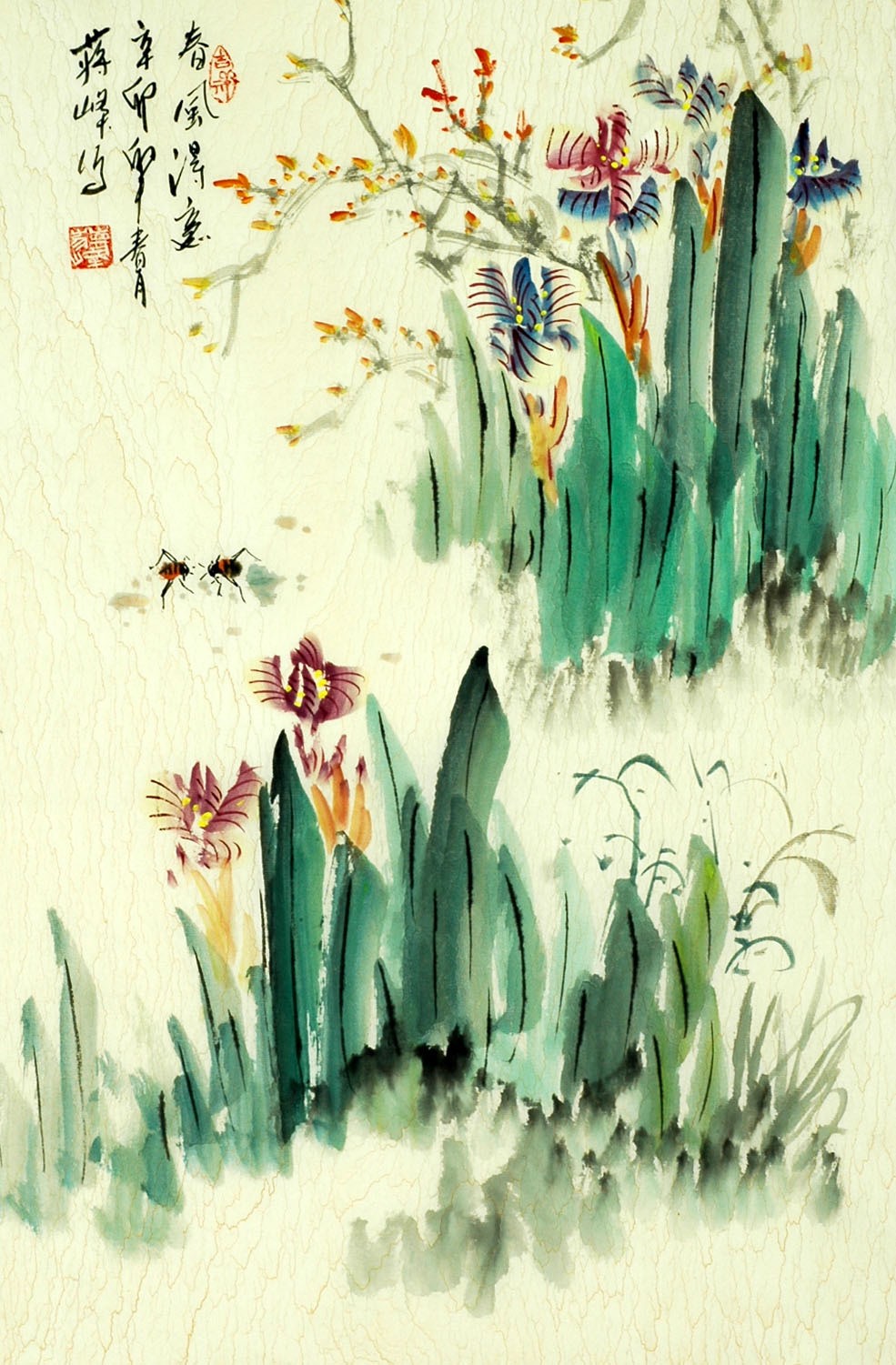 Chinese Flowers&Trees Painting - CNAG007681