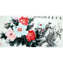 Chinese Peony Painting - CNAG007683