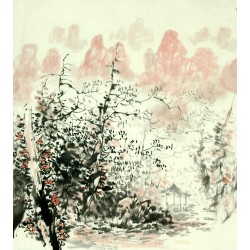 Chinese Landscape Painting - CNAG007688
