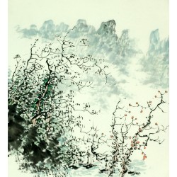 Chinese Landscape Painting - CNAG007689