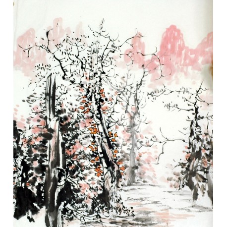 Chinese Landscape Painting - CNAG007691